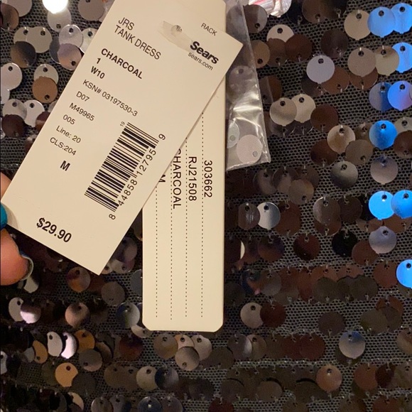 BNWT Romeo&Juliet Couture Junior tank dress Blk M - Picture 7 of 7